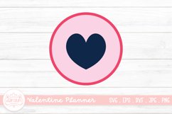 Valentine Planner Sticker | Valentine&#039;s Day Card Sticker Product Image 1