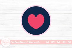 Valentine Planner Sticker | Valentine&#039;s Day Card Sticker Product Image 1