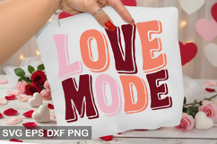 Love Mode - Retro Valentine' Day Design Product Image 1