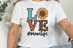 Love #momlife Sublimation PNG Product Image 4