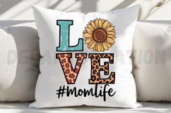 Love #momlife Sublimation PNG Product Image 2