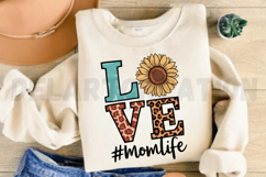 Love #momlife Sublimation PNG Product Image 3