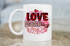 Love More Worry Sublimation PNG Product Image 3