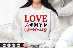 Love My Gnomies - Valentine&#039;s Day SVG Design Product Image 1
