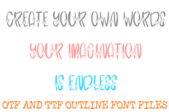 Love Note Script Font Marker Love Valentines Doodle OTF Product Image 3