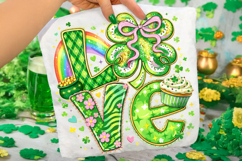 Love St Patrick's Day PNG, Lucky Day PNG, Irish PNG, Clover Product Image 2