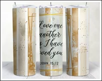 Christian Tumbler Sublimation Designs PNG Wrap Product Image 5
