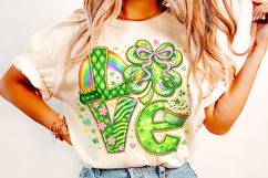 Love St Patrick's Day PNG, Lucky Day PNG, Irish PNG, Clover Product Image 3