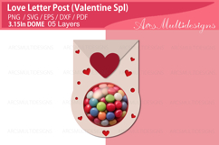 Love Letter Candy dome Holder Product Image 2