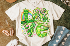 Love St Patrick's Day PNG, Lucky Day PNG, Irish PNG, Clover Product Image 5