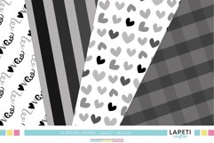 love scrapbook paper
