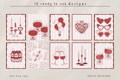 The Love kit, romantic vector art collection Product Image 3