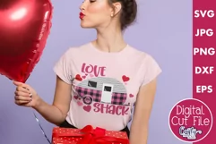 Love Shack Camper | Valentine Svg Design Product Image 1