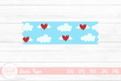 Valentine Washi Tape Clipart Sticker Product Image 1