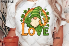 Love St Patrick's Day Shamrock Png Product Image 2