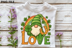 Love St Patrick's Day Shamrock Png Product Image 3