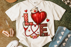 Love Nurse Valentine's Day PNG, Nurse Mom PNG, Xoxo PNG Product Image 4