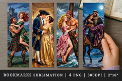 Love story bookmarks printable sublimation bookmark design Product Image 1