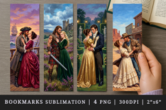 Love story bookmarks printable sublimation bookmark design Product Image 1