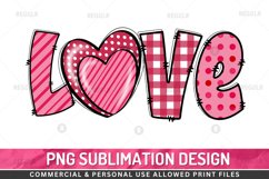 Love Sublimation PNG Product Image 1