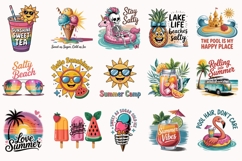 Love Summer Quotes Sublimation Bundle Product Image 2