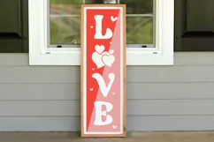 Love SVG , Valentine's Day Decor SVG , Valentine Porch Signs Product Image 2