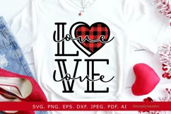 love valentines day svg by shine green art