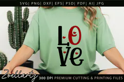 Valentine's Day SVG PNG EPS DXF Love Heart SVG for Cricut Product Image 2