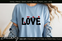 Valentine's Day SVG PNG EPS DXF Love Heart SVG for Cricut Product Image 3