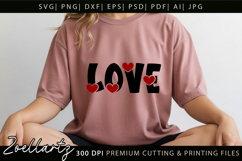 Valentine's Day SVG PNG EPS DXF Love Heart SVG for Cricut Product Image 5