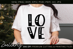 Valentine's Day SVG PNG EPS DXF Love Heart SVG for Cricut Product Image 2