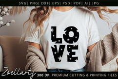 Valentine's Day SVG PNG EPS DXF Love Heart SVG for Cricut Product Image 1