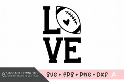 Love SVG, Game Day SVG, Funny Soccer Mom SVG Product Image 1