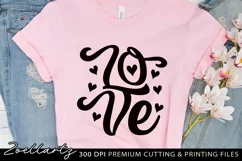 Valentine's Day SVG PNG EPS DXF Cut file Love Heart SVG Product Image 1