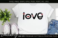 Valentine's Day SVG PNG EPS DXF Love Heart SVG for Cricut Product Image 3