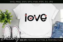 Valentine's Day SVG PNG EPS DXF Love Heart SVG for Cricut Product Image 3