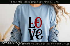 Valentine's Day SVG PNG EPS DXF Love Heart SVG for Cricut Product Image 3