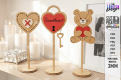 Love Table Stands Laser Cut Bundle | Valentines Table Decor Product Image 10