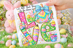 Teacher Easter PNG, Happy Easter PNG, Easter Bunny PNG Product Image 1