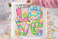 Teacher Easter PNG, Happy Easter PNG, Easter Bunny PNG Product Image 2