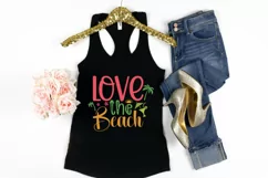 Love the beach SVG , Summer Party SVG , Beach Life SVG Product Image 3