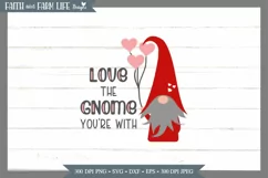 Valentine Gnome SVG/PNG Product Image 3