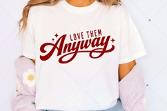 Love Them Anyway SVG, Christian Valentine SVG, God SVG Product Image 2