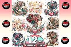 Floral Nurse Png, Nurse Life PNG Product Image 1