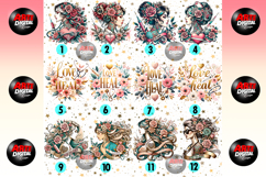 Floral Nurse Png, Nurse Life PNG Product Image 2