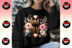 Floral Nurse Png, Nurse Life PNG Product Image 6