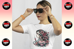 Floral Nurse Png, Nurse Life PNG Product Image 8