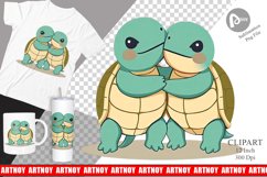 Clipart Love Turtle Product Image 1