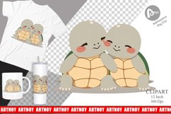 Clipart Love Turtle Product Image 1