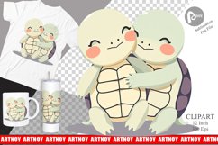 Clipart Love Turtle Product Image 1